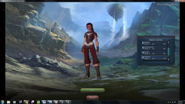 Here's Sisimka, my hapless adventurer.