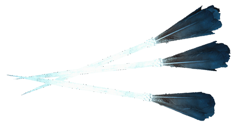 These are sleep darts. Not quite as much fun. (Image credit: Assassin's Creed Wiki)