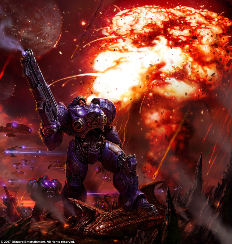 Nuclear Missile, StarCraft 2. (Image credit: Blizzard/StarCraft Wiki)